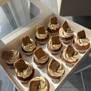 Vanille & speculoos cupcake